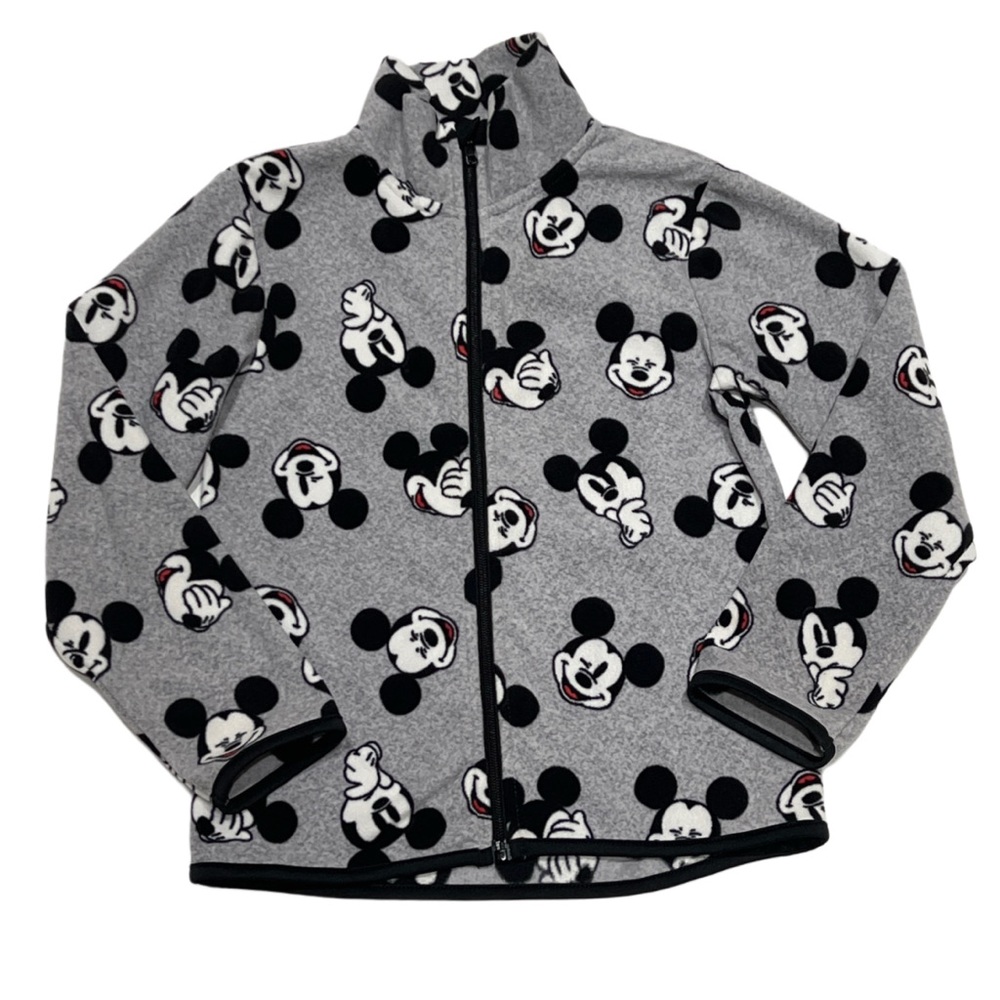 Disney Kids Mickey Mouse Black and White Comfy Sweater